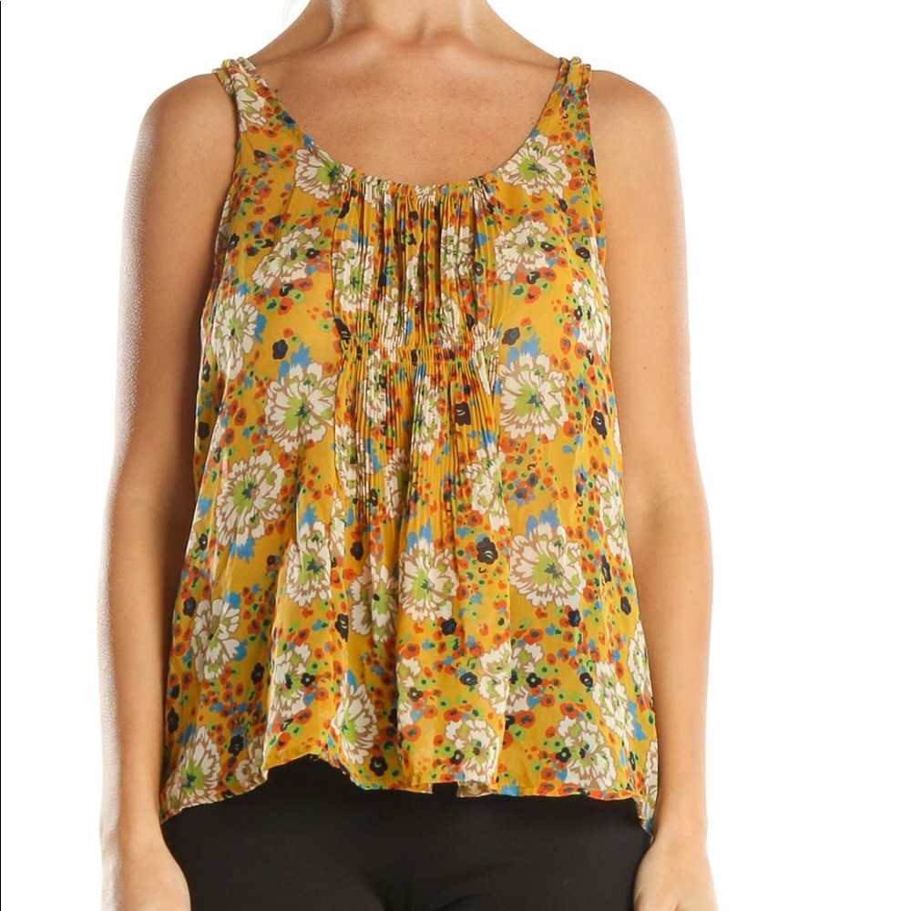 Lush Floral Print Tank Top